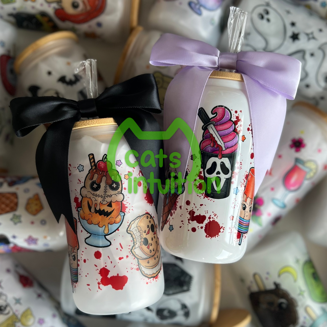 Horror Ice Cream - Glass Cup (2024)