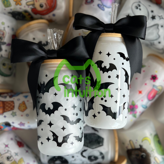 Freakin Bats - Glass Cup