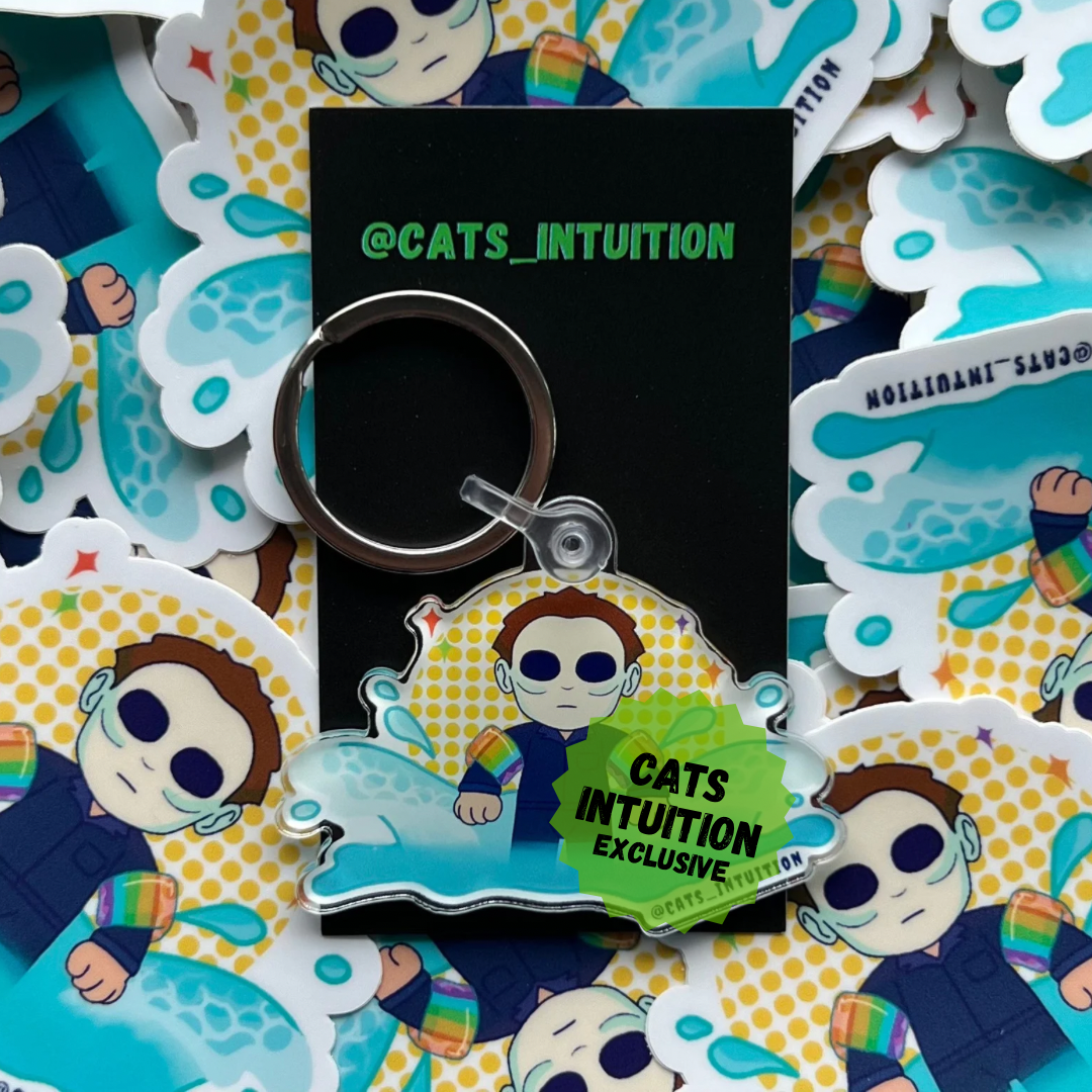 Michael Summer Slasher - Acrylic Keychain