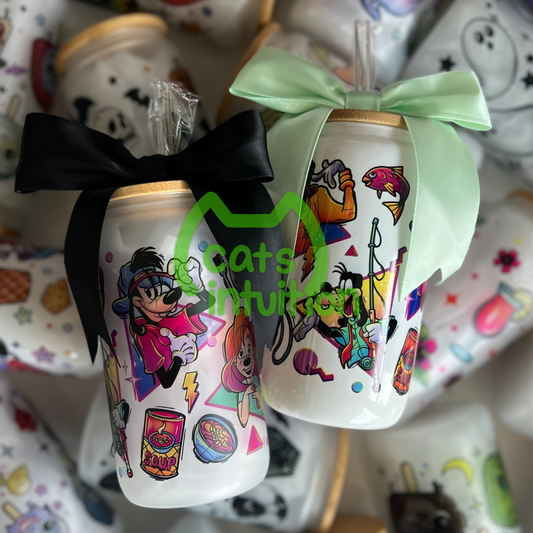 Retro Goof Movie - Glass Cup