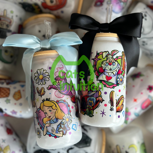 Wonderland - Glass Cup