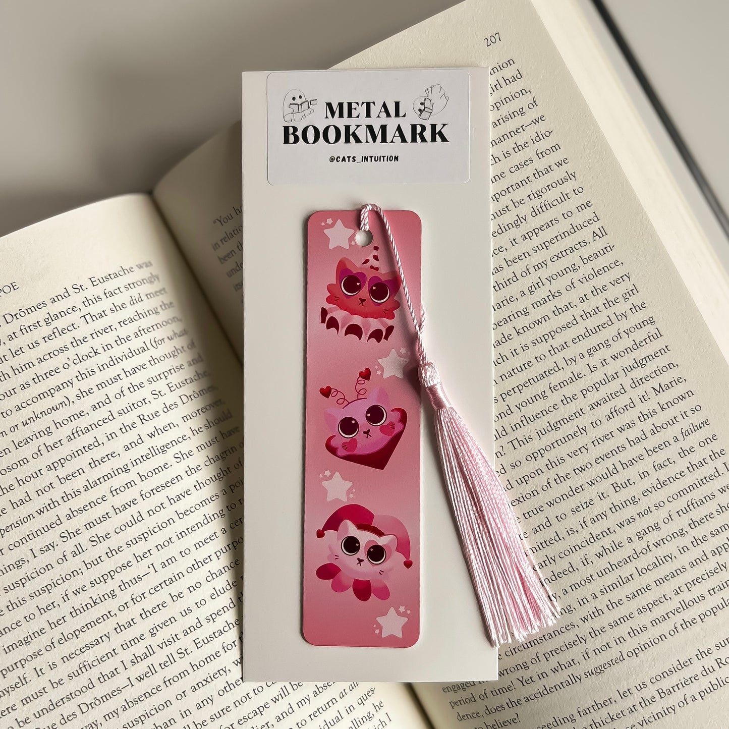 Lovecore Kitties - Metal Bookmark