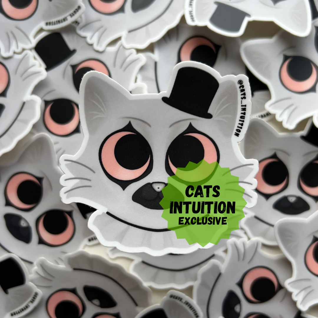 Horror Kitties - Art the Clown (Sticker)