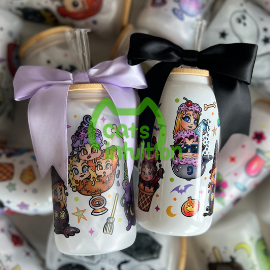 Hocus Pocus Ice Cream - Glass Cup