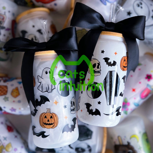 Beach Ghoul Summer - Glass Cup