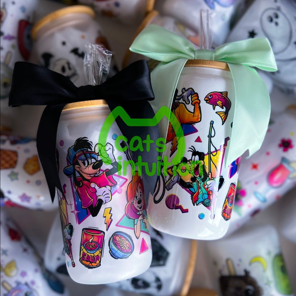 Retro Goof Movie - Glass Cup