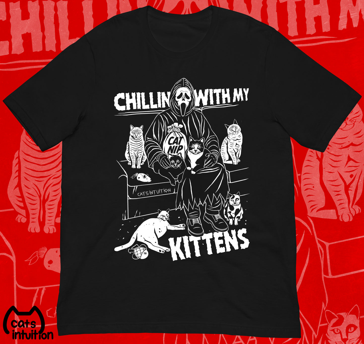 Chillin w/ my Kittens T-Shirt (PRE-ORDER)
