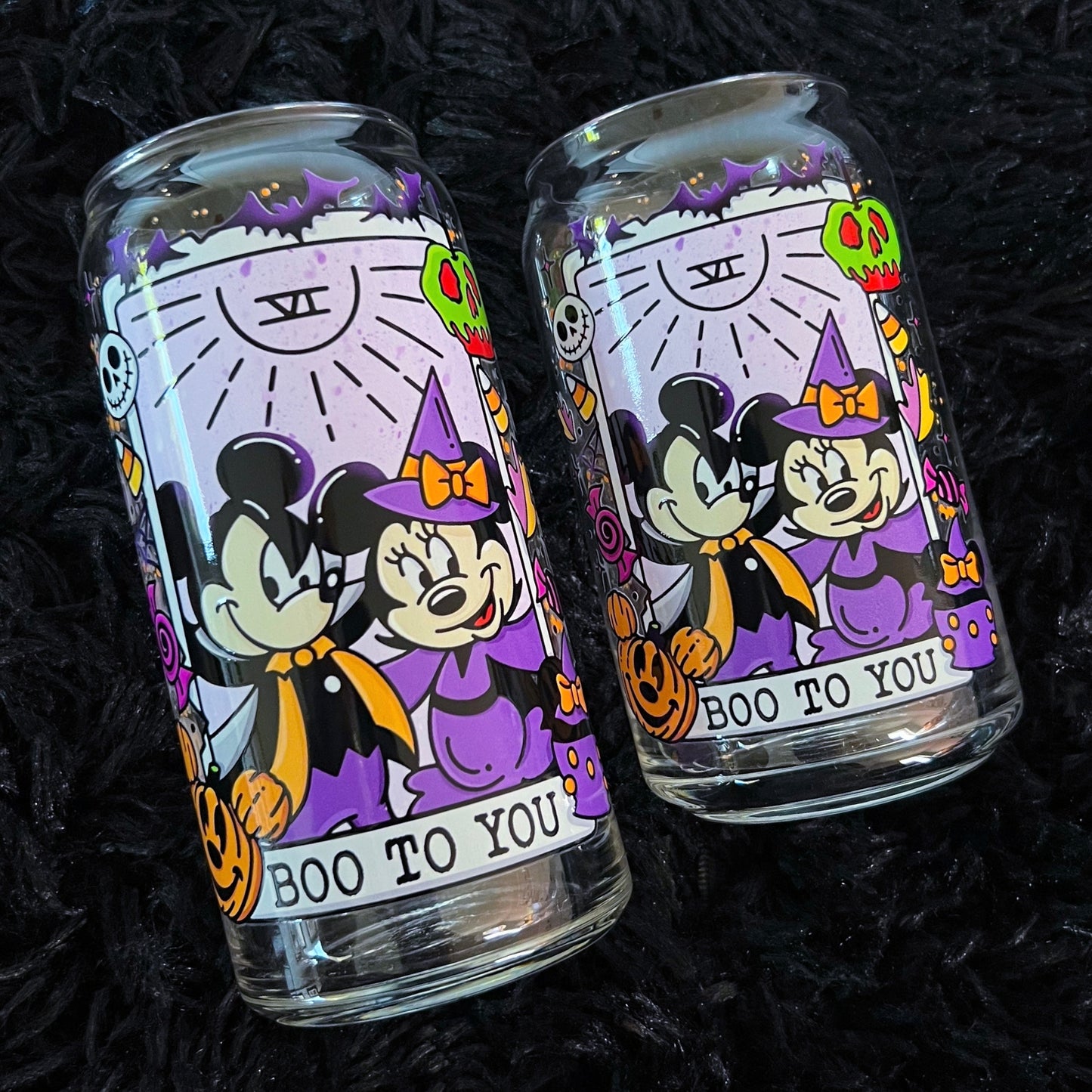 Boo to you card - Mouse Couple