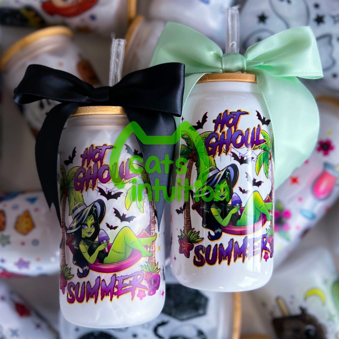 Hot Ghoul Summer - Glass Cup