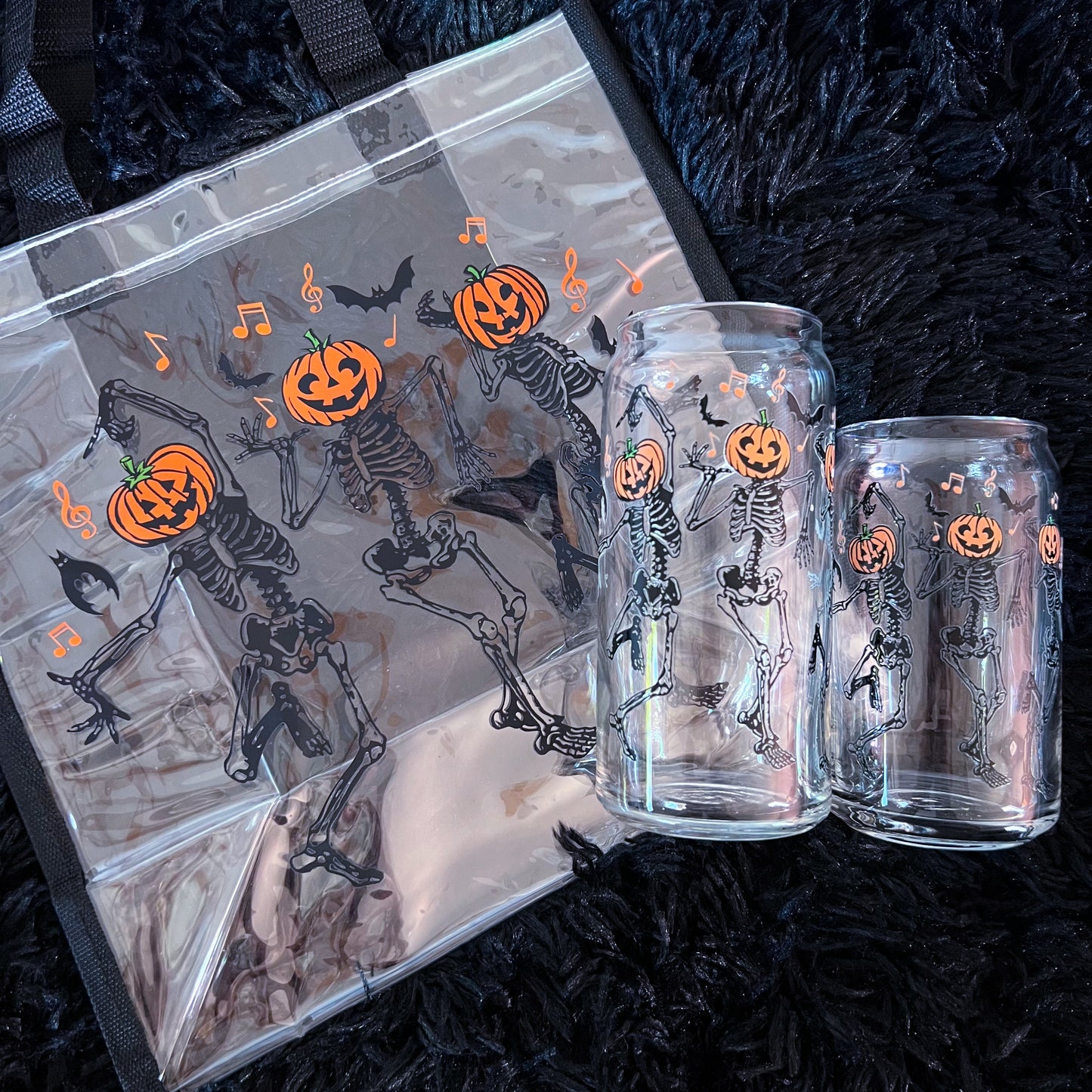 Skeleton Dance - Pumpkin Skellys