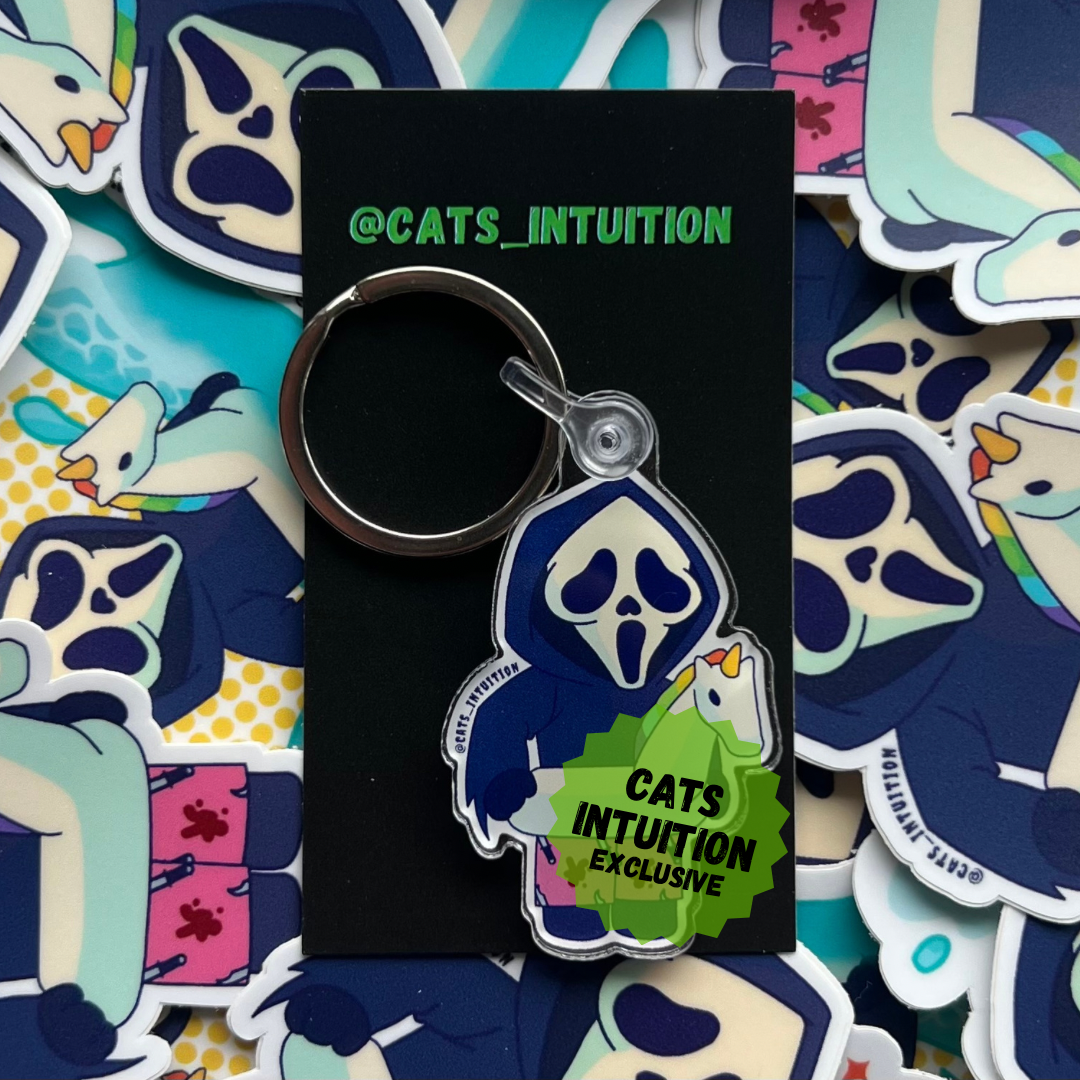 The Ghost Summer Slasher - Acrylic Keychain