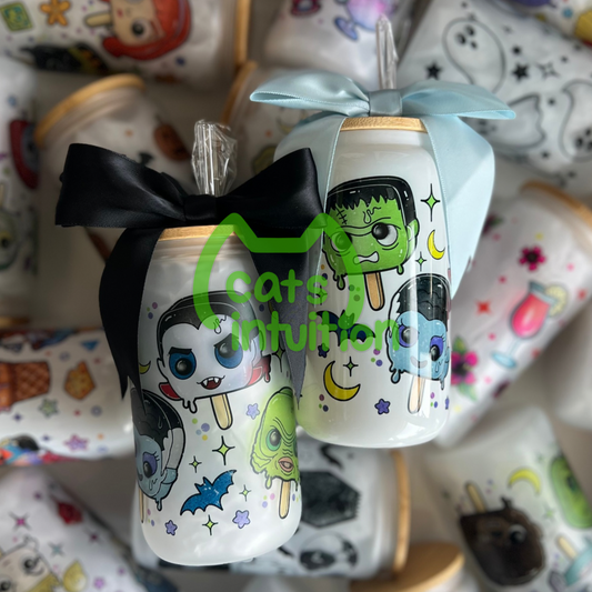 Classic Monsters - Glass Cup