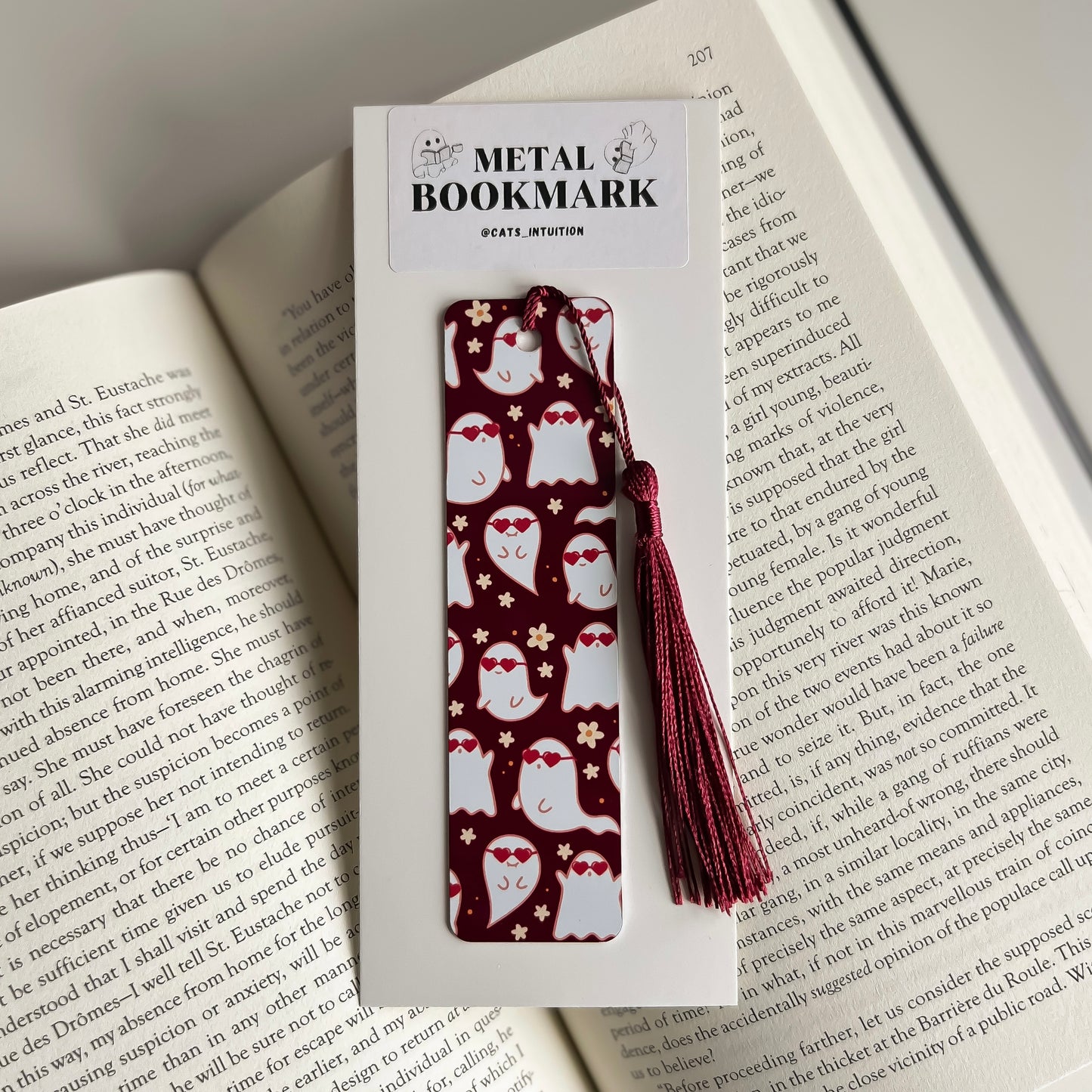 Lovecore Ghosts - Metal Bookmark
