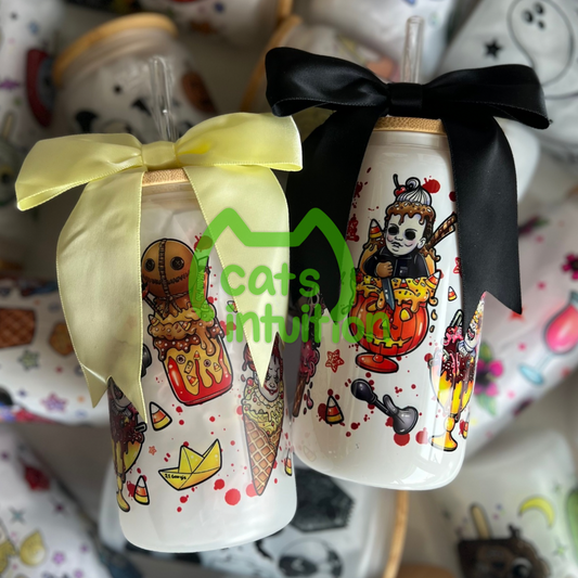 New! Horror Ice Cream - Glass Cup (2025)