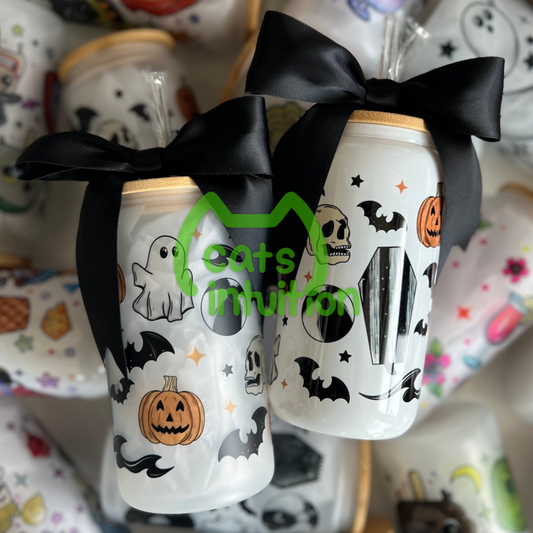 Beach Ghoul Summer - Glass Cup