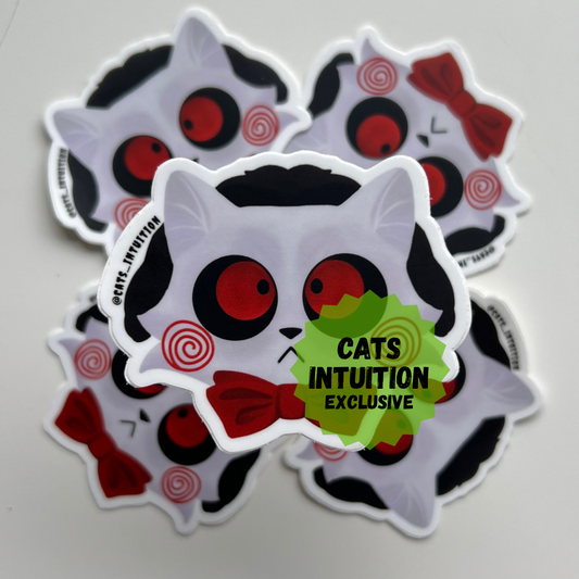Billy the Horror Kitty - Sticker