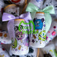 2319 Monsters Popsicles - Glass Cup