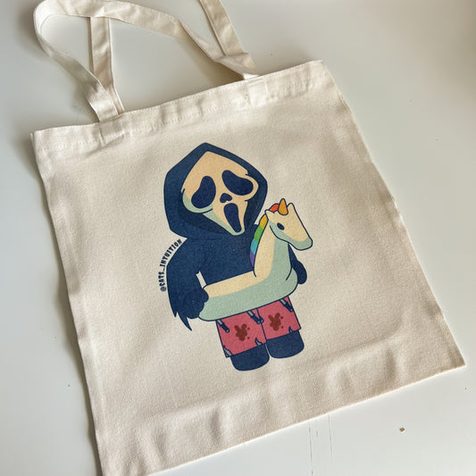 Summer Chibis (Ghost) - Canvas Tote