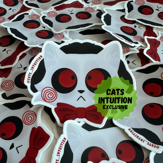 Horror Kitties - Billy the Puppet (Sticker)