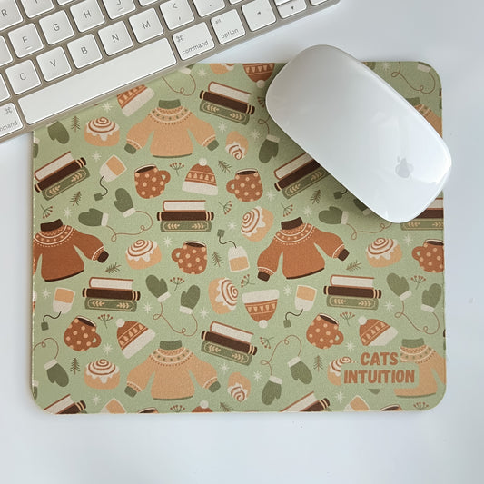 Sweater Weather (Green) - Mouse Pad