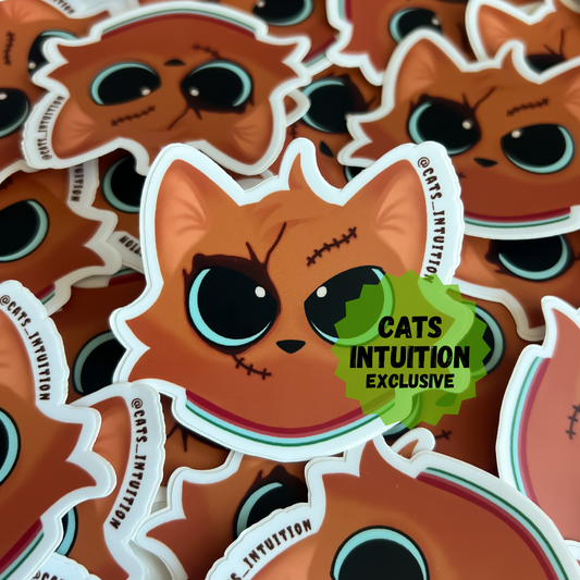 Horror Kitties - Good Guy Doll (Sticker)