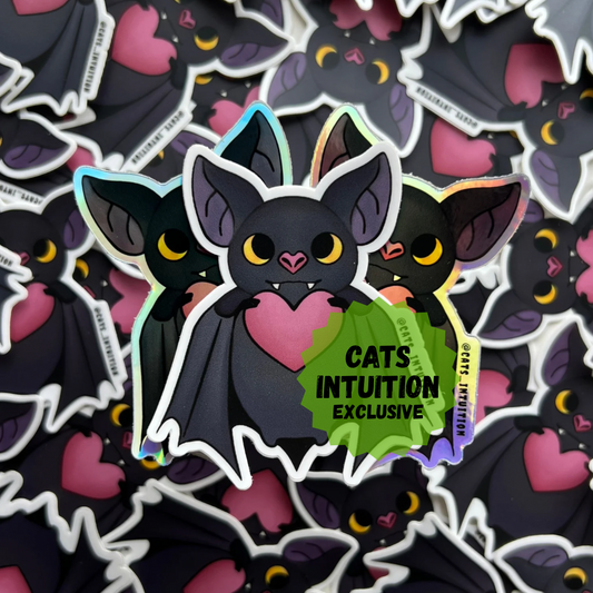 Corazoncito Bat - Sticker