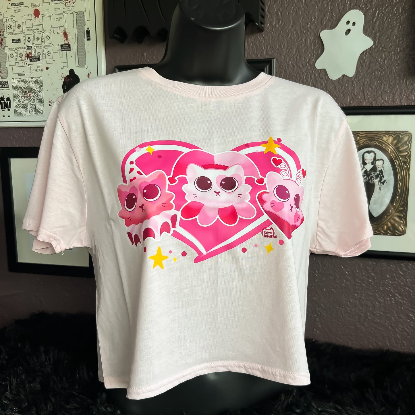 Pink Clown Kitties T-Shirt