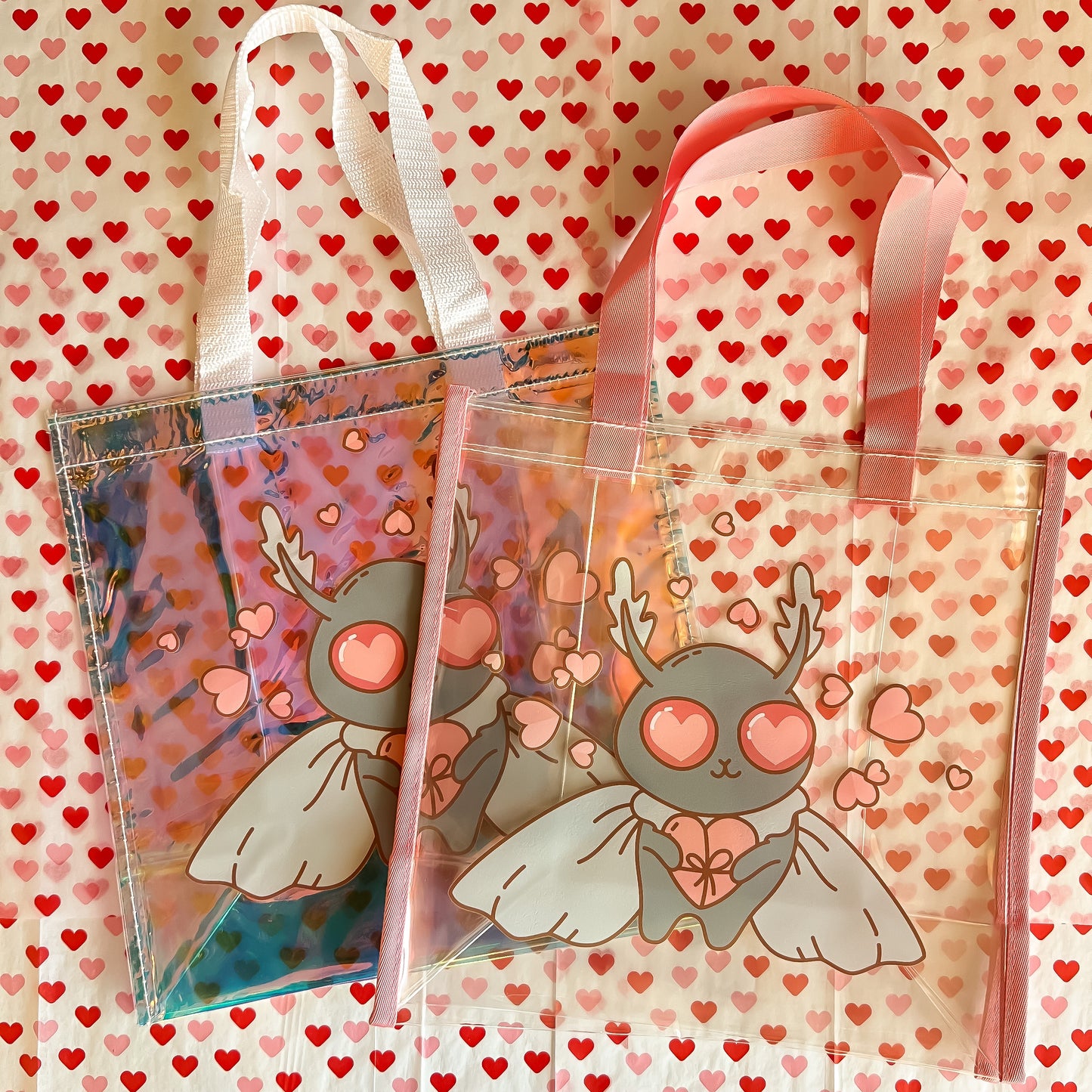 Mothman Valentine - Tote Bag