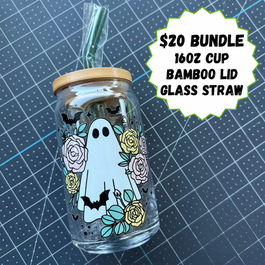 Spring Ghost with Flowers ($20 Bundle)