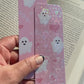 Pink Lovecore Ghosts - Laminated Bookmark